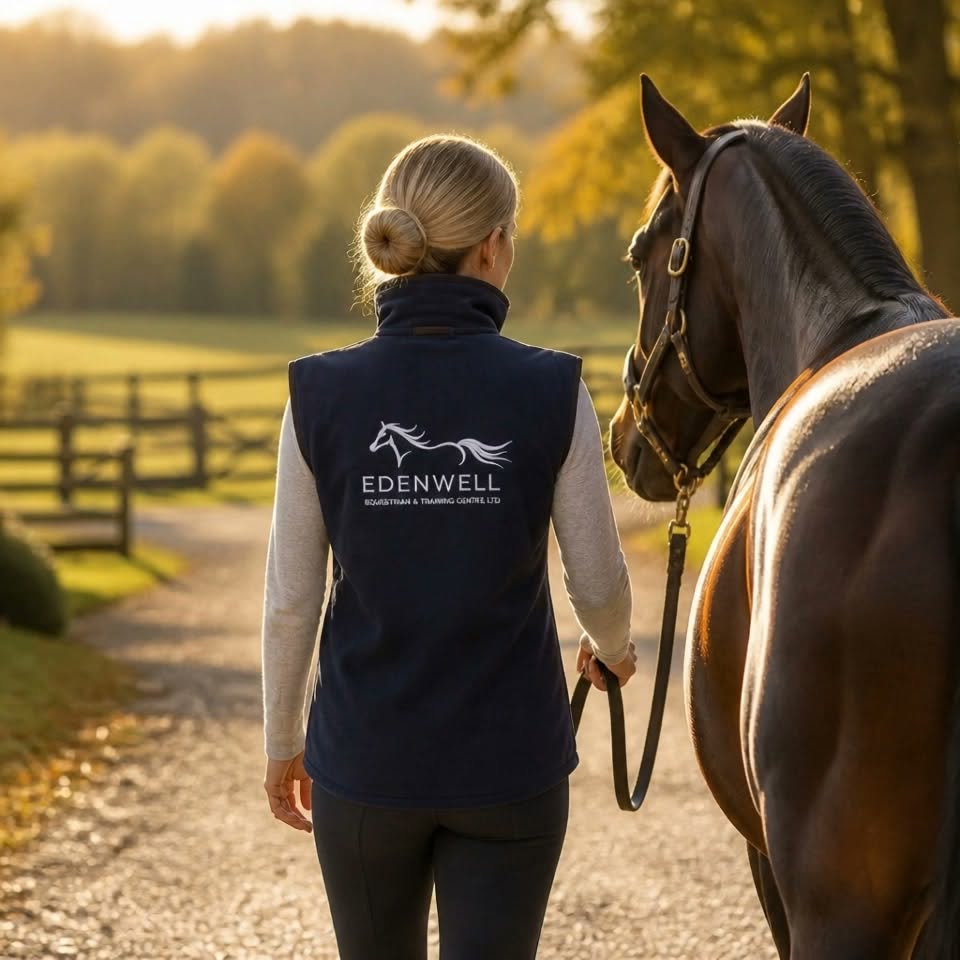 Premium Equestrian & Casual Personalized Fleece Gilet